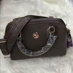 🆕Gloria Vanderbilt Shoulder Purse Handbag Brown